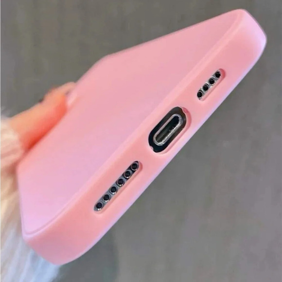 ⚠️Clearance iPhone 14/Pro/Pro Max Solid Pink Phone Case - Picture 4 of 4